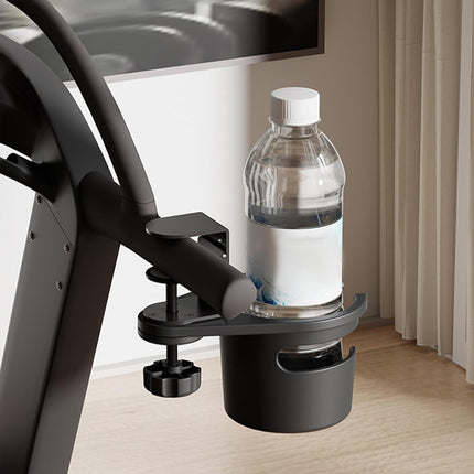 Drill-Free Desktop Cup Holder Stand Sturdy Plastic Anti-Slip Base Fits Mugs Cups