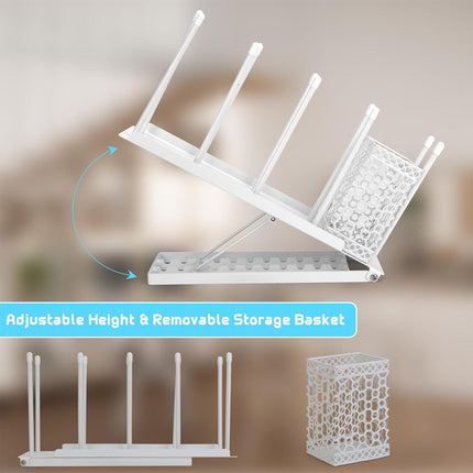 Multi Functional Adjustable Metal Cup Holder Non Slip for Home Office Cafe Use