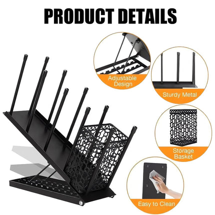 Multi Functional Adjustable Metal Cup Holder Non Slip for Home Office Cafe Use