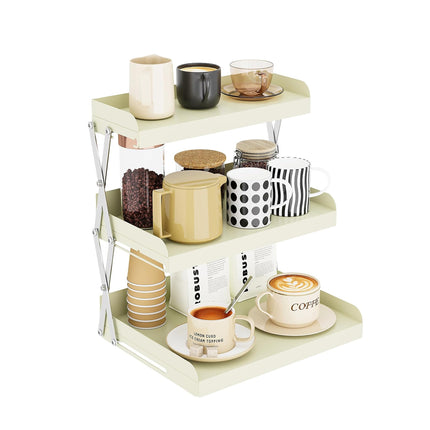 3 Tier Collapsible Cup Holder for Home Cafe Desk Coffee Mug Storage Organizer