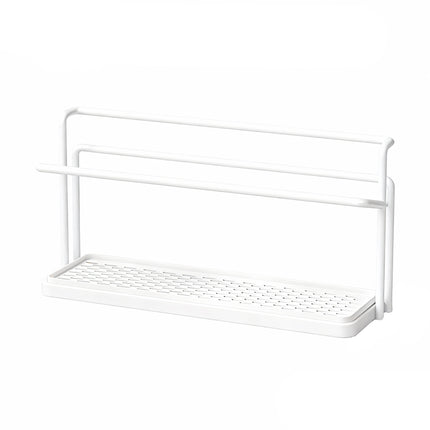 2 Tier Cup Drying Rack Kitchen Countertop Mug Glass Holder with Drip Tray