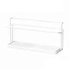 2 Tier Cup Drying Rack Kitchen Countertop Mug Glass Holder with Drip Tray