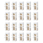 20PCS Cup Gift Boxes Sturdy with Clear Window Aesthetic for Coffee Cup Packaging