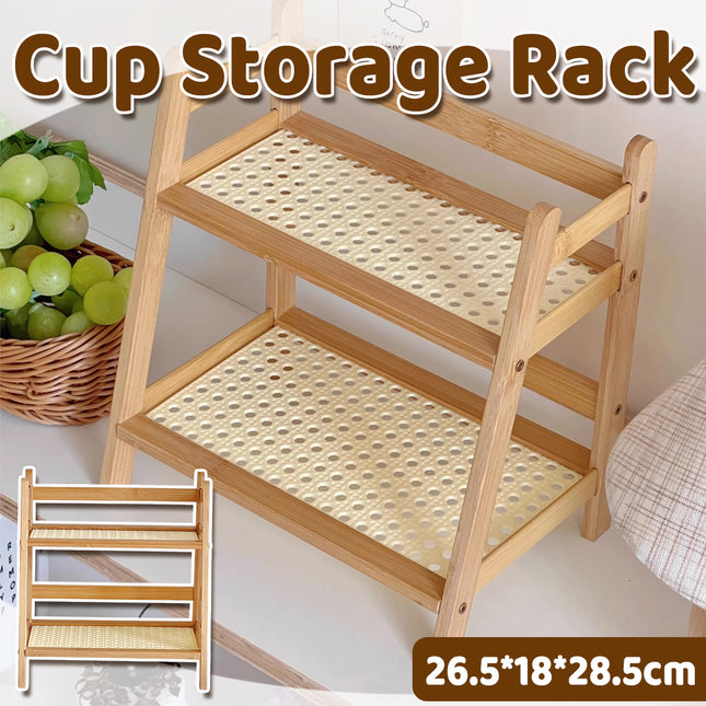 Cup Flower Pot Storage Rack Multi-Layer for Home Kitchen Living Room Organizer