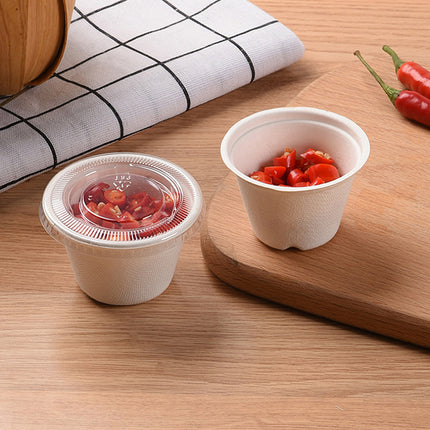100PCS Dipping Sauce Dish 4Oz Small Condiment Bowls for Sushi Soy Sauce Snacks