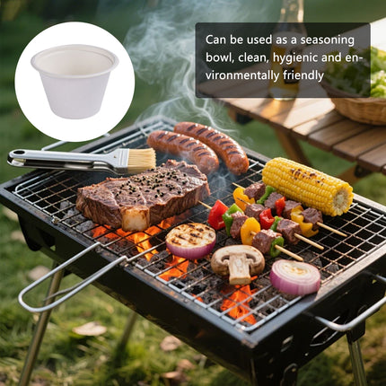 100PCS Dipping Sauce Dish 4Oz Small Condiment Bowls for Sushi Soy Sauce Snacks