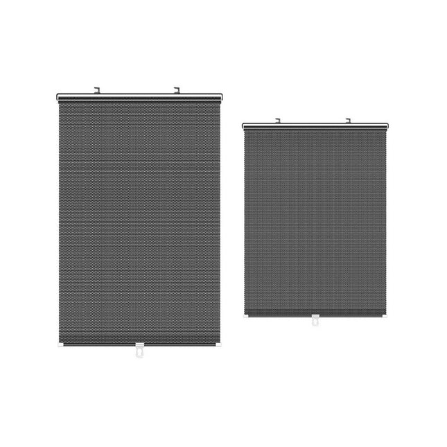 Car Window Sun Shade Retractable Side Visor Shield Cover Roll Curtain For Auto Use