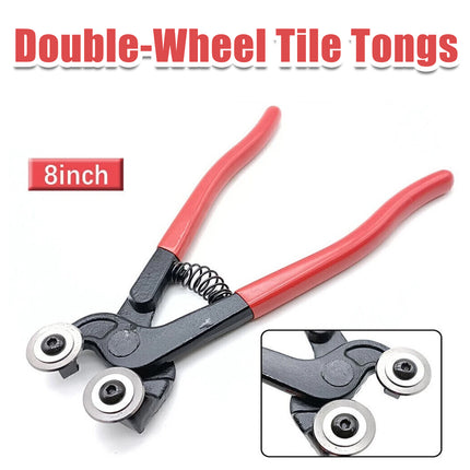 8inch Tile Nipper Mosaic Ceramic Glass Shaping Cutting Wheeled Plier Cutter Tool