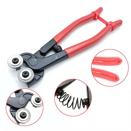 8inch Tile Nipper Mosaic Ceramic Glass Shaping Cutting Wheeled Plier Cutter Tool