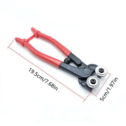 8inch Tile Nipper Mosaic Ceramic Glass Shaping Cutting Wheeled Plier Cutter Tool