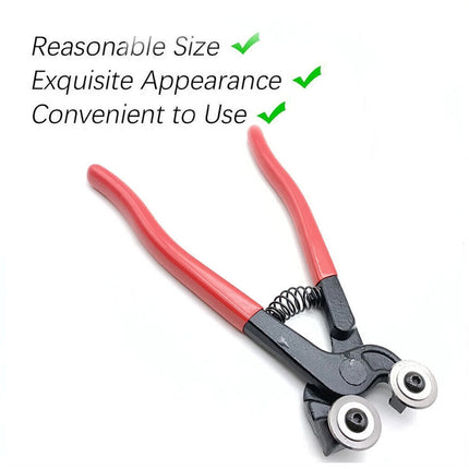 8inch Tile Nipper Mosaic Ceramic Glass Shaping Cutting Wheeled Plier Cutter Tool