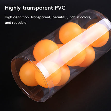 50pcs Clear Cylinder Organizer Storage Tube Container Case Pack Set Kit Easy Use
