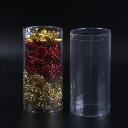 50pcs Clear Cylinder Organizer Storage Tube Container Case Pack Set Kit Easy Use