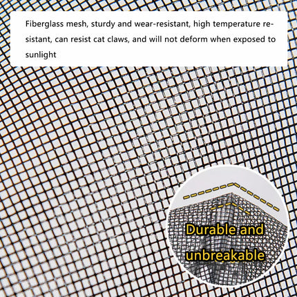 Self-Sealing Door Curtain Insect Proof Durable Mesh Screen for Home Kitchen Use