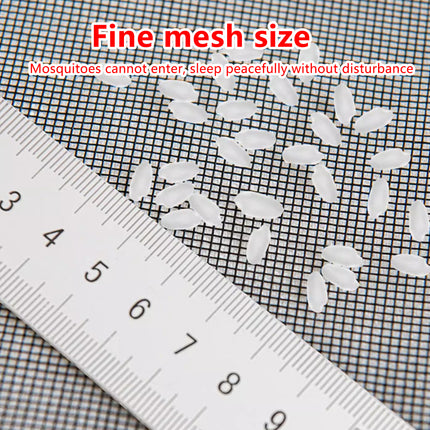 Self-Sealing Door Curtain Insect Proof Durable Mesh Screen for Home Kitchen Use
