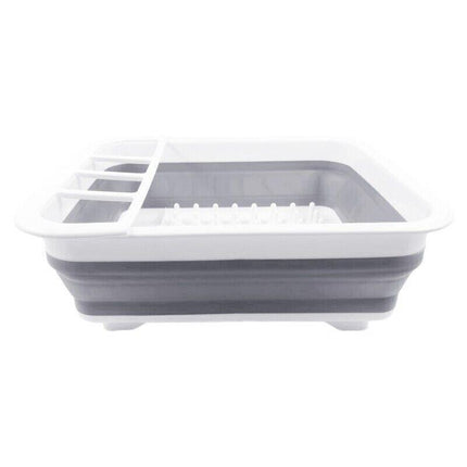 Home Master Collapsible Dish Drainer Small Spaces Camping Caravan 34CM X 28.5CM - Aimall