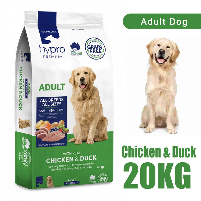HYPRO DOG CHICKEN  DUCK 20KG