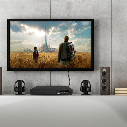 Portable HD Mini DVD and CD Player EVD VCD Player for Home Use