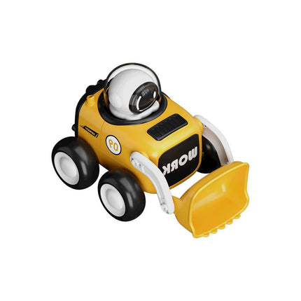 Astronaut Inertial Engineering Vehicle with Whistle Cartoon Shaped Kids Car Toys - Aimall
