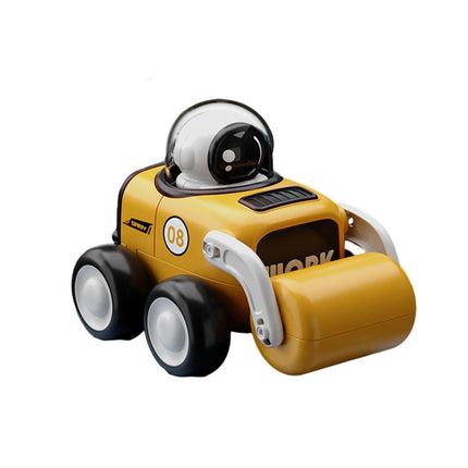 Astronaut Inertial Engineering Vehicle with Whistle Cartoon Shaped Kids Car Toys - Aimall
