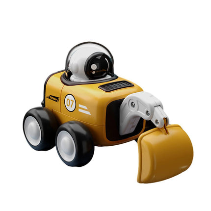 Astronaut Inertial Engineering Vehicle with Whistle Cartoon Shaped Kids Car Toys - Aimall