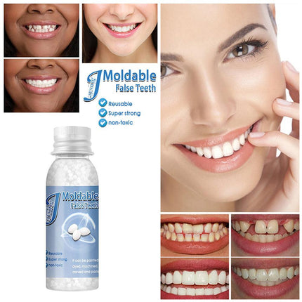 Temporary Tooth Repair Kit Resin Fix Broken False Teeth Fill Gaps Dental Denture - Aimall