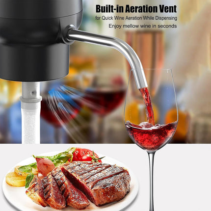 Air Pressure Wine Dispenser Automatic Wine Pourer for Wine Home Bar Party