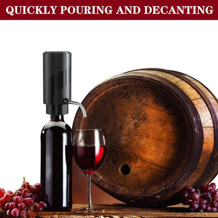 Air Pressure Wine Dispenser Automatic Wine Pourer for Wine Home Bar Party