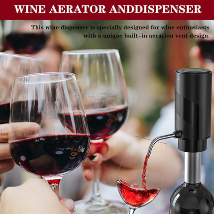 Air Pressure Wine Dispenser Automatic Wine Pourer for Wine Home Bar Party