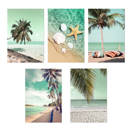 Living Room Wall Art Decorative Painting Beach Seaside Travelling Landscape