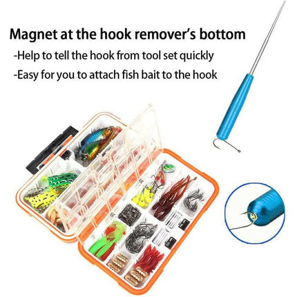 Fishing Hook Remover Stainless Steel Fishhook Dehooker Hook Detacher Extractor - Aimall