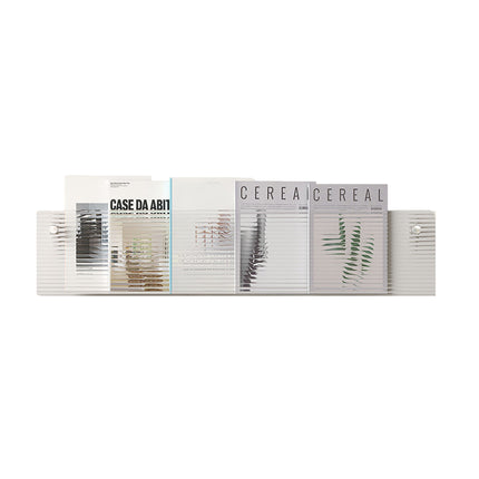 Wall-Mount Acrylic Storage Rack 2 Styles Storage Shelf Modern for Home Bathroom