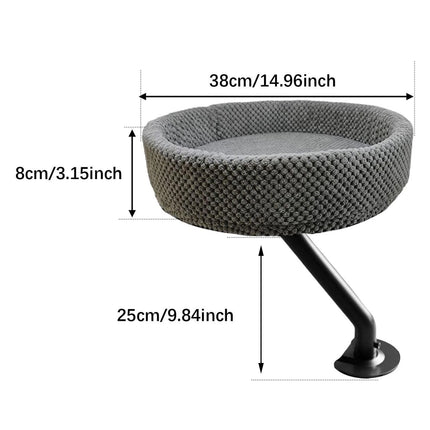 Suspended Cat Bed Desktop Hammock Cat Bed For Office Desk Window Mount Sleeping