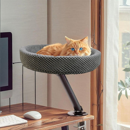 Suspended Cat Bed Desktop Hammock Cat Bed For Office Desk Window Mount Sleeping