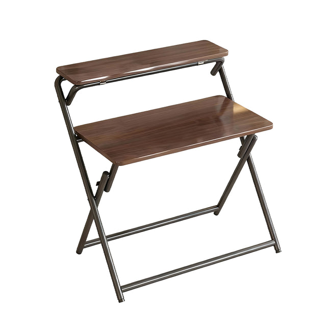 Portable Folding Desk Table X-Shaped Stable Sturdy for Home Office Study Use