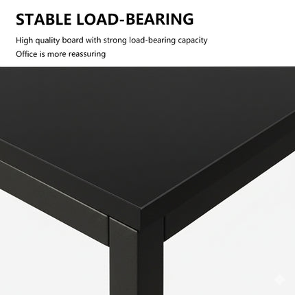 Minimalist Home Computer Desk With Shelves Study Workstation Office Gaming
