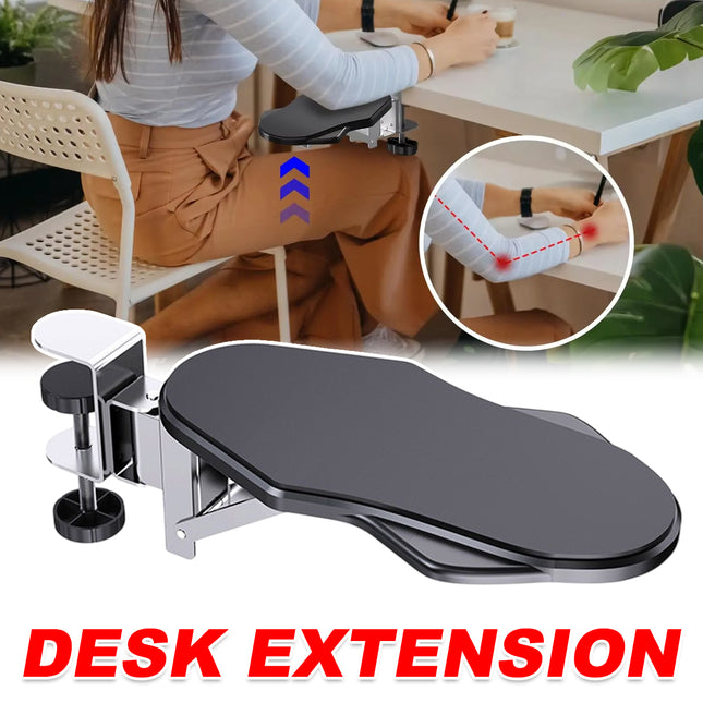 Computer Desk Elbow Rest Office Desk Extension Rack Adjustable Non Slip Ergonomic