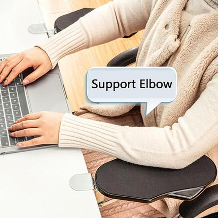 Computer Desk Elbow Rest Office Desk Extension Rack Adjustable Non Slip Ergonomic