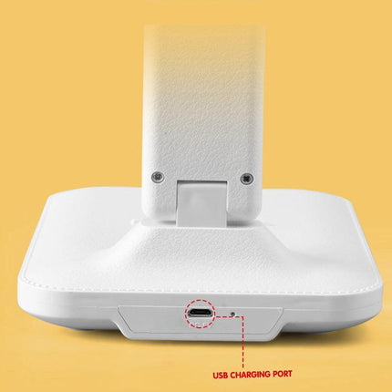 Touch LED Desk Lamp Bedside Study Reading Table Light USB Ports Dimmable - Aimall