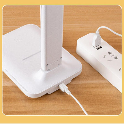 Touch LED Desk Lamp Bedside Study Reading Table Light USB Ports Dimmable - Aimall