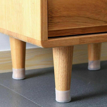 24Pcs Chair Leg Protector For Hardwood Floors Fits All Shape Chair Au Stock - Aimall