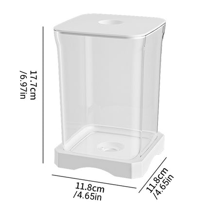 Desktop Betta Fish Tank Mini Aquarium Decor For Home Office Tabletop Fishbowl