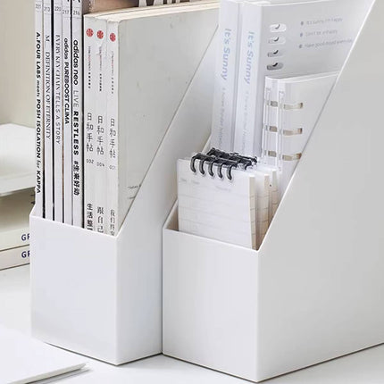 White Desk File Holder With Front Hanging Box Sets
