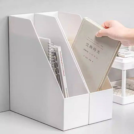 White Desk File Holder With Front Hanging Box Sets