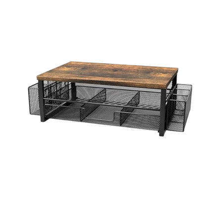 Computer Stand Riser With Drawer Storage Monitor Shelf For PC Laptop Workspace