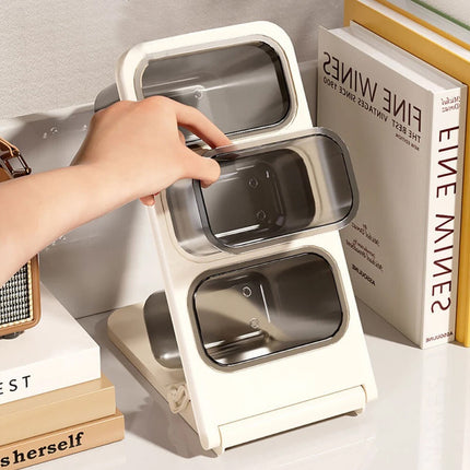 Student Desktop Storage Box Organizer for School Supplies Pens Stationery