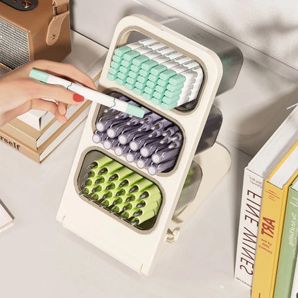 Student Desktop Storage Box Organizer for School Supplies Pens Stationery