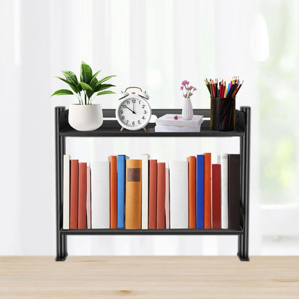 Office Home Desktop Storage Shelf Rack Organiser For Books Files And Supplies