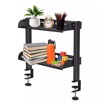 Office Home Desktop Storage Shelf Rack Organiser For Books Files And Supplies