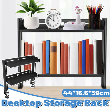 Office Home Desktop Storage Shelf Rack Organiser For Books Files And Supplies